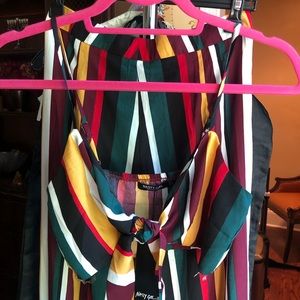 Nasty gal stripe set